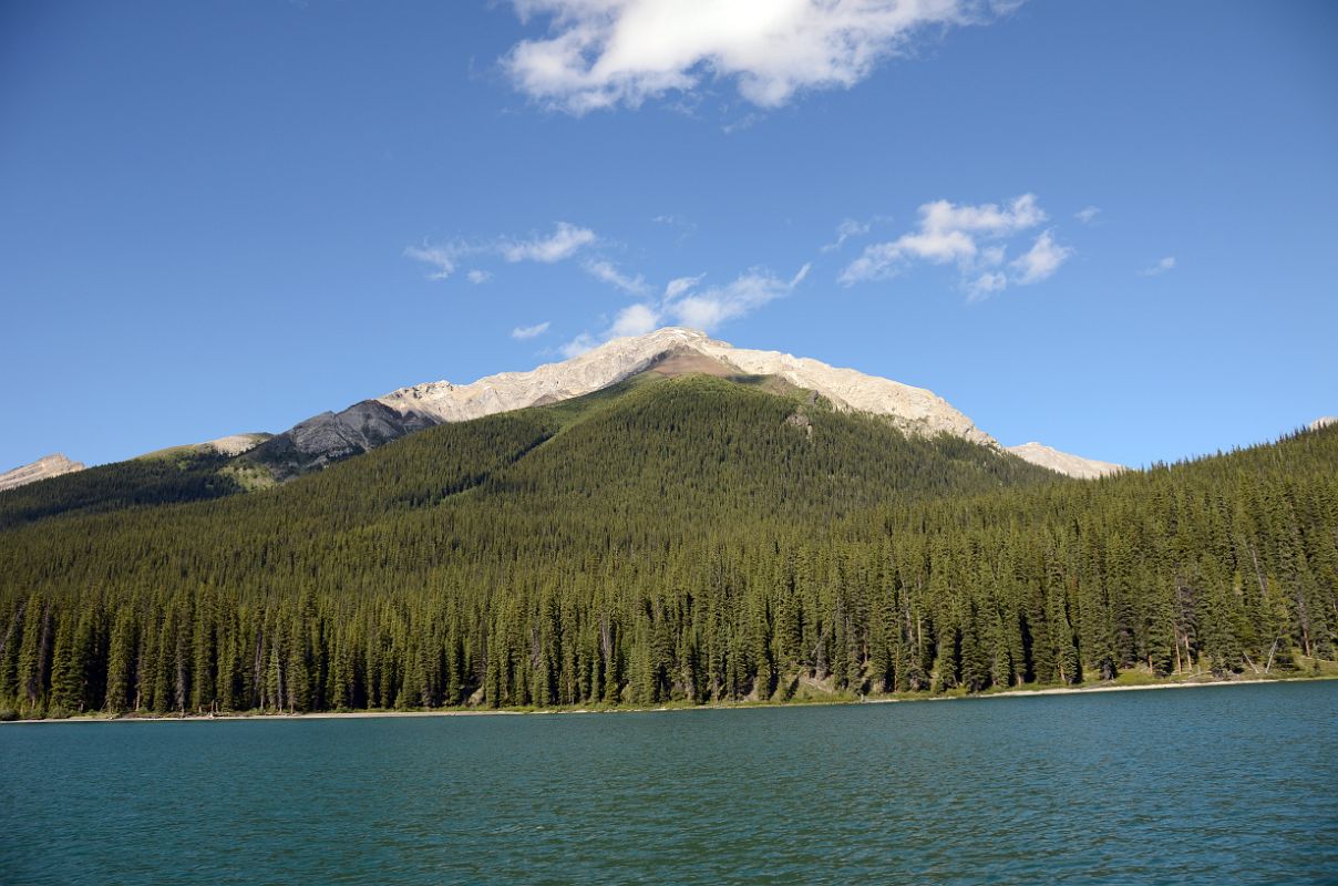 09 Leah Peak From Scenic Tour Boat On Moraine Lake Near Jasper